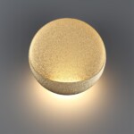 7004/7WL HIGHTECH ODL25 297 Настенный светильник золотой ice crack/акрил IP44 LED 7W Лм 3000K CRI > 90 VELA — изображение 5