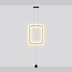 7022/27FLA HIGHTECH ODL25 283 Напольный светильник черный/металл/акрил IP20 LED 3000K 220V TEO — изображение 3