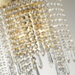 5028/2W MODERN ODL23 621 золотой/прозрачный металл/хрусталь Бра E14 2*40W CHOKKA — изображение 4