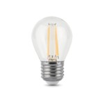 105802209 Лампа Gauss LED Filament Globe E27 9W 4100K 1/10/50 — изображение 2