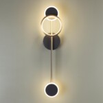 4321/16WL MIDCENT ODL22 453 металл/черный с бронзой Настенный светильник IP20 LED 16W 555Лм 3000K DENZEL — изображение 4