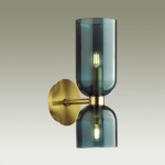 4803/2W MIDCENT ODL21 539 бронзовый/синий Бра с выкл. E14 2*60W ORINOCO — изображение 4