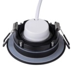 A2867PL-1BK Светильник потолочный встраиваемый GIRO для MR16 Ø95x38мм черный IP44 монтаж Ø75мм — изображение 6