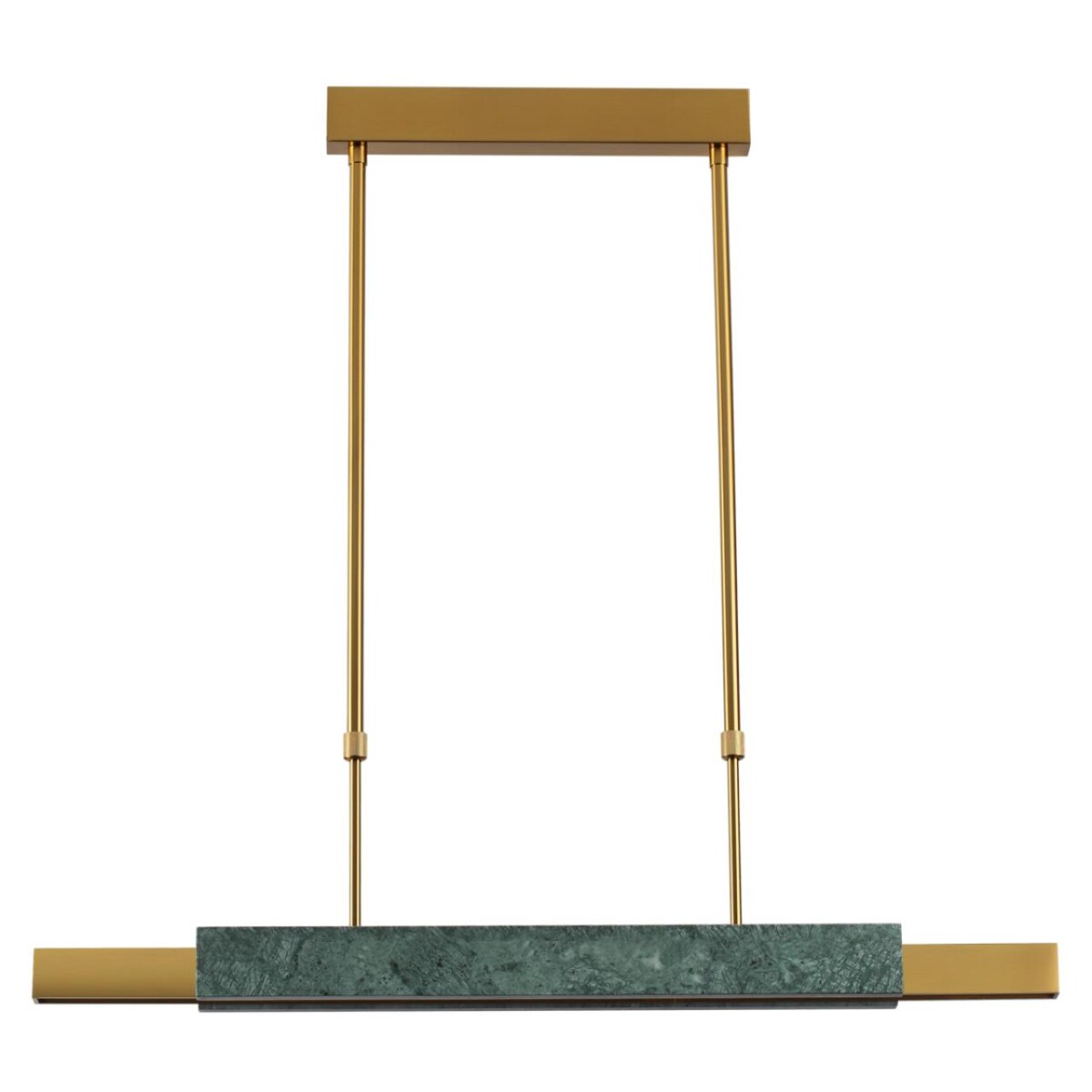 4360/25L MIDCENT ODL24 000 изумрудный мрамор/антич.бронза/металл/акрил Подвесной светильник IP20 LED 25W 3000K 220V MARMI — изображение 1