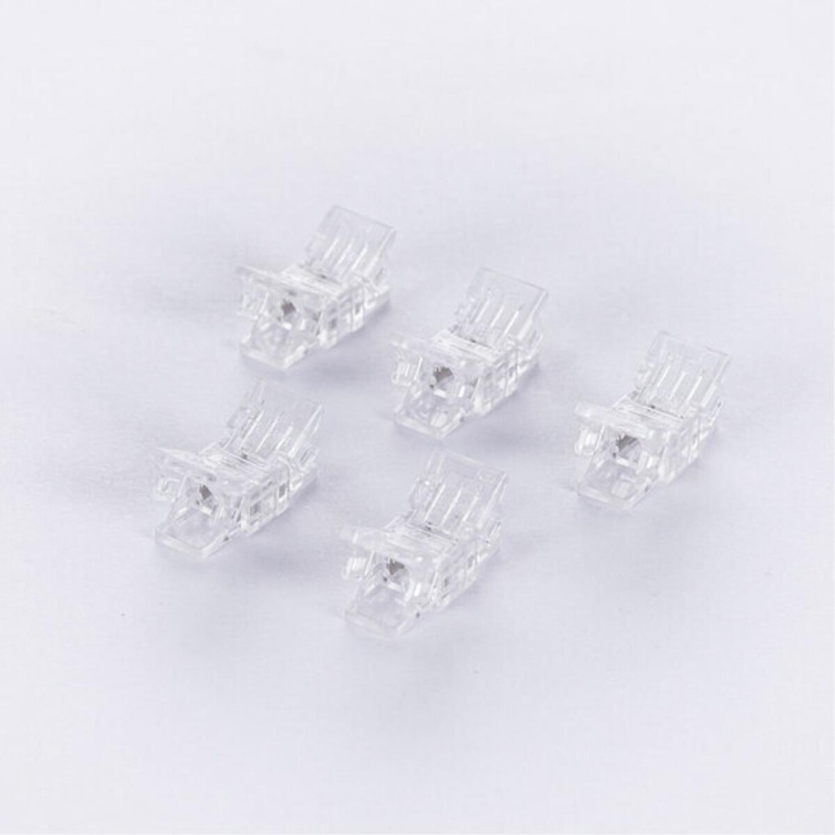 A32-05-1CCT КОННЕКТОР ПРЯМОЙ ДЛЯ ОДНОЦВЕТНОЙ СВЕТОДИОДНОЙ ЛЕНТЫ ШИРИНОЙ 5 ММ, В КОМПЛЕКТЕ 5 ШТ — изображение 3