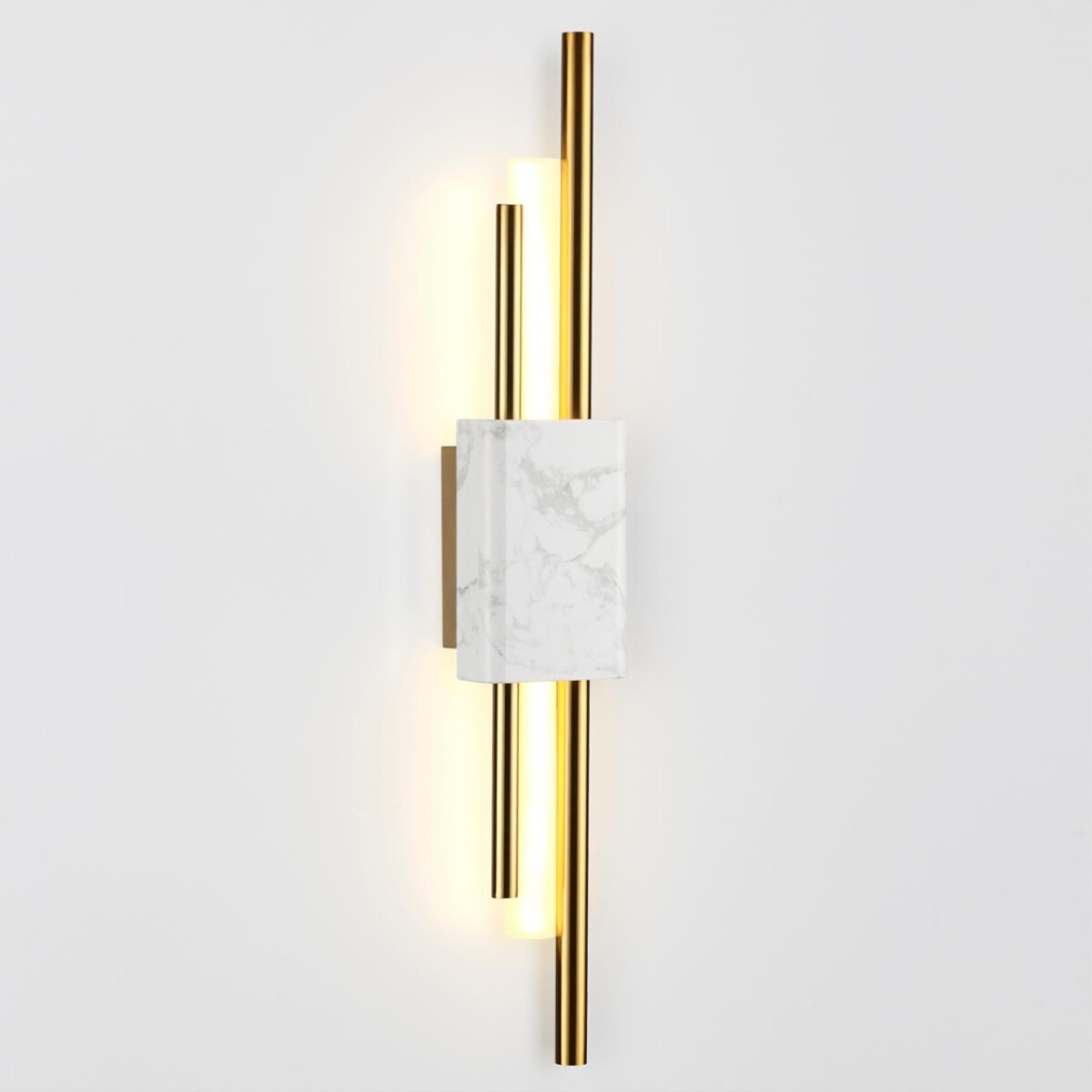 4359/10WL MIDCENT ODL23 175 белый мрамор/золотистый металл Настенный светильник IP20 LED 10W 655Лм 3000K MARMI — изображение 3