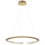 814213 Люстра VIRATA LED 40W 2000LM ЗОЛОТО 3000K