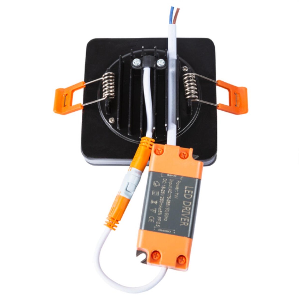 A8432PL-1BK Светильник потолочный встраиваемый светодиодный TABIT Ø80x33мм IP20 монтаж Ø65мм 7Вт 530Лм 4000К 80+ 100° — изображение 4