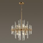 4988/8 HALL ODL22 641 золотой/стекло Люстра E14 8*40W STIKA — изображение 3