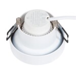 A1240PL-1WH Светильник потолочный встраиваемый RAMO для MR16 Ø85x48мм белый IP20 монтаж Ø70мм — изображение 4