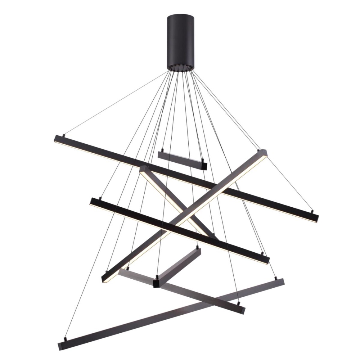 3860/96B L-VISION ODL20 309 черный/металл Подвесной светильник LED 3000K 96W 220V COMETA — изображение 3