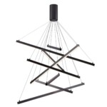 3860/96B L-VISION ODL20 309 черный/металл Подвесной светильник LED 3000K 96W 220V COMETA — изображение 3