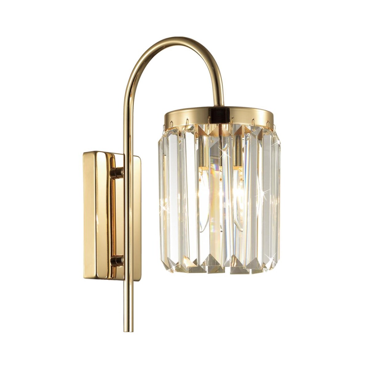 4987/1W CLASSIC ODL22 639 золотой/хрусталь Бра E14 1*40W VASSA — изображение 4