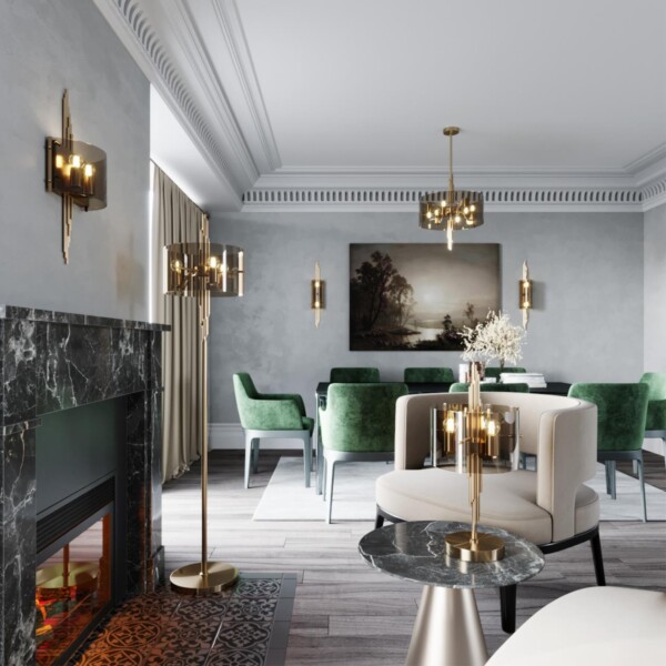 4895/2WA MODERN ODL_EX23 000 бронзовый/дымчатый/металл/стекло Бра E27 2*40W MARGARET