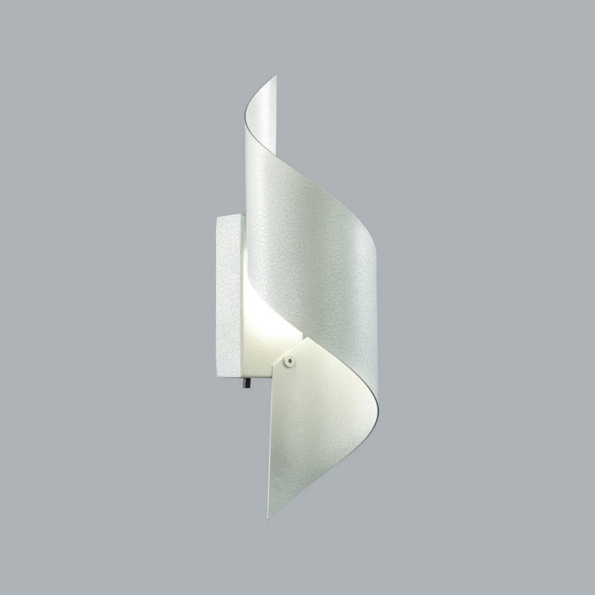 7100/6WL HIGHTECH ODL25 443 Настенный светильник white ice crack металл/акрил IP20 LED 15W 3000K/4000K 220-240V тумблер на корпусе BOCCOLO — изображение 4