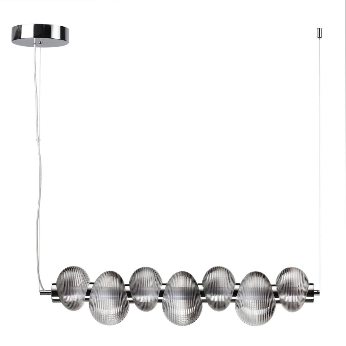 f47cdc2f2225afd1974617b51cf8f3b0 5096/24L L-VISION ODL25 361 хром/дымчатый градиент/металл/стекло Подвес линейный LED 24W 4000K 1948Лм BRUCO — изображение 1