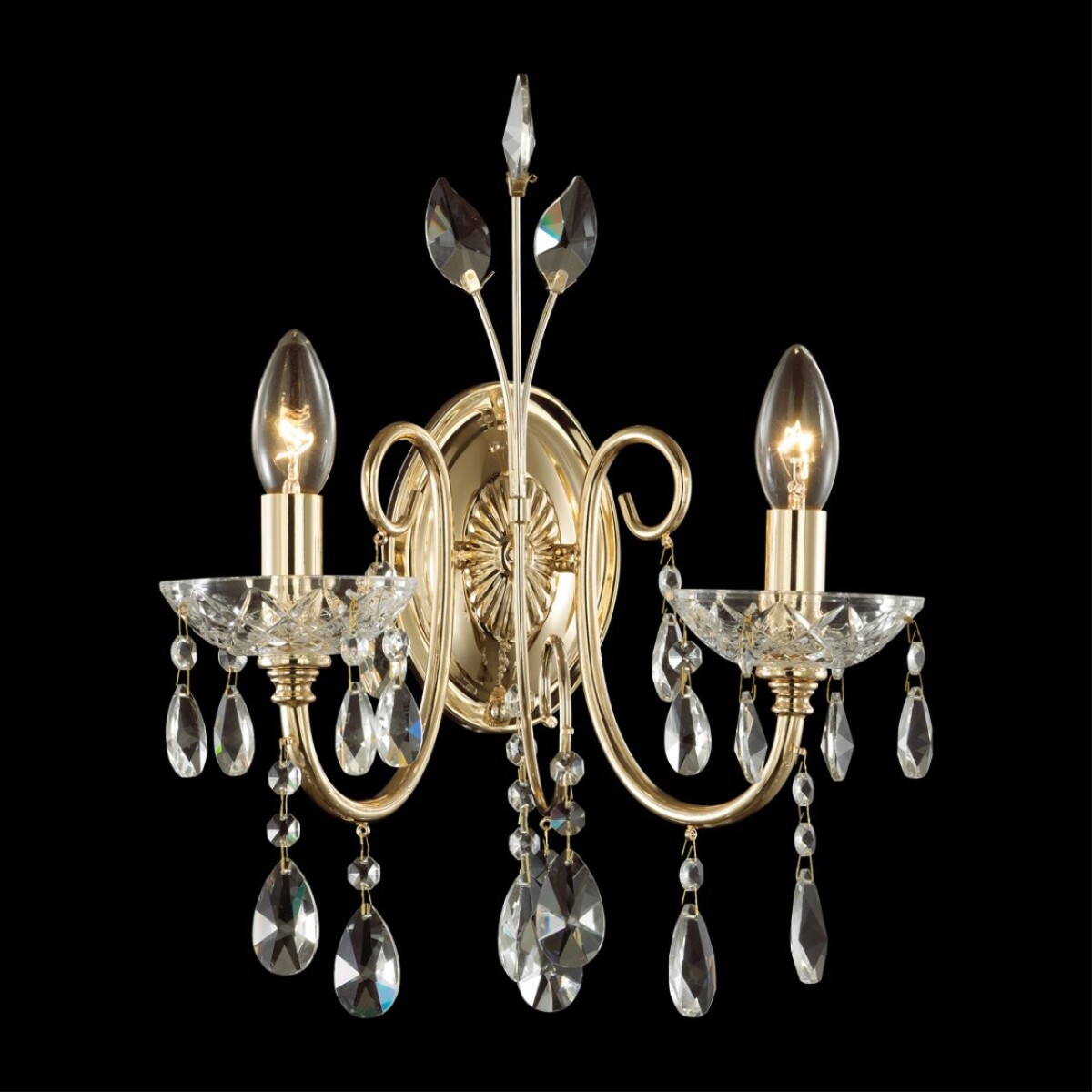 4977/2W HALL ODL23 627 золотой/хрусталь Бра E14 2*40W VERSIA — изображение 4