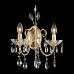 4977/2W HALL ODL23 627 золотой/хрусталь Бра E14 2*40W VERSIA — изображение 3