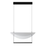 7015/20L HIGHTECH ODL25 297 белый ice crackметалл/акрил Подвесной светильник поворотный 360° IP20 LED 1*20W GLIDER