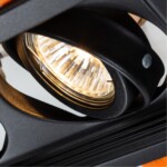 A6661PL-2BK Светильник потолочный встраиваемый CANIS для MR16 230x130x45мм черный IP20 монтаж 102x196мм — изображение 3