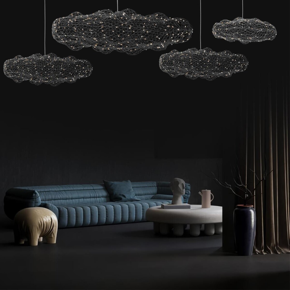 10247/1000 White Подвесной светильник LOFT IT Cloud — изображение 5
