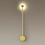 3902/5WG HIGHTECH ODL20 000 золотистый/металл Настенный светильник LED 4000K 5W 220V SATELLITE — изображение 3