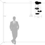 763337 Подвес UNITARIO 34.5W LED 3795LM ЧЕРНЫЙ МАТОВЫЙ 3000K — изображение 5