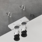 A709002 Закладная для монтажа светильников DUCRE MINI в натяжной потолок, 185х110мм, ПВХ, белый — изображение 2