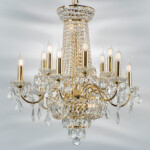 700162 Люстра подвесная CLASSIC 16х60W E14 ЗОЛОТО — изображение 3