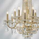 700162 Люстра подвесная CLASSIC 16х60W E14 ЗОЛОТО — изображение 4