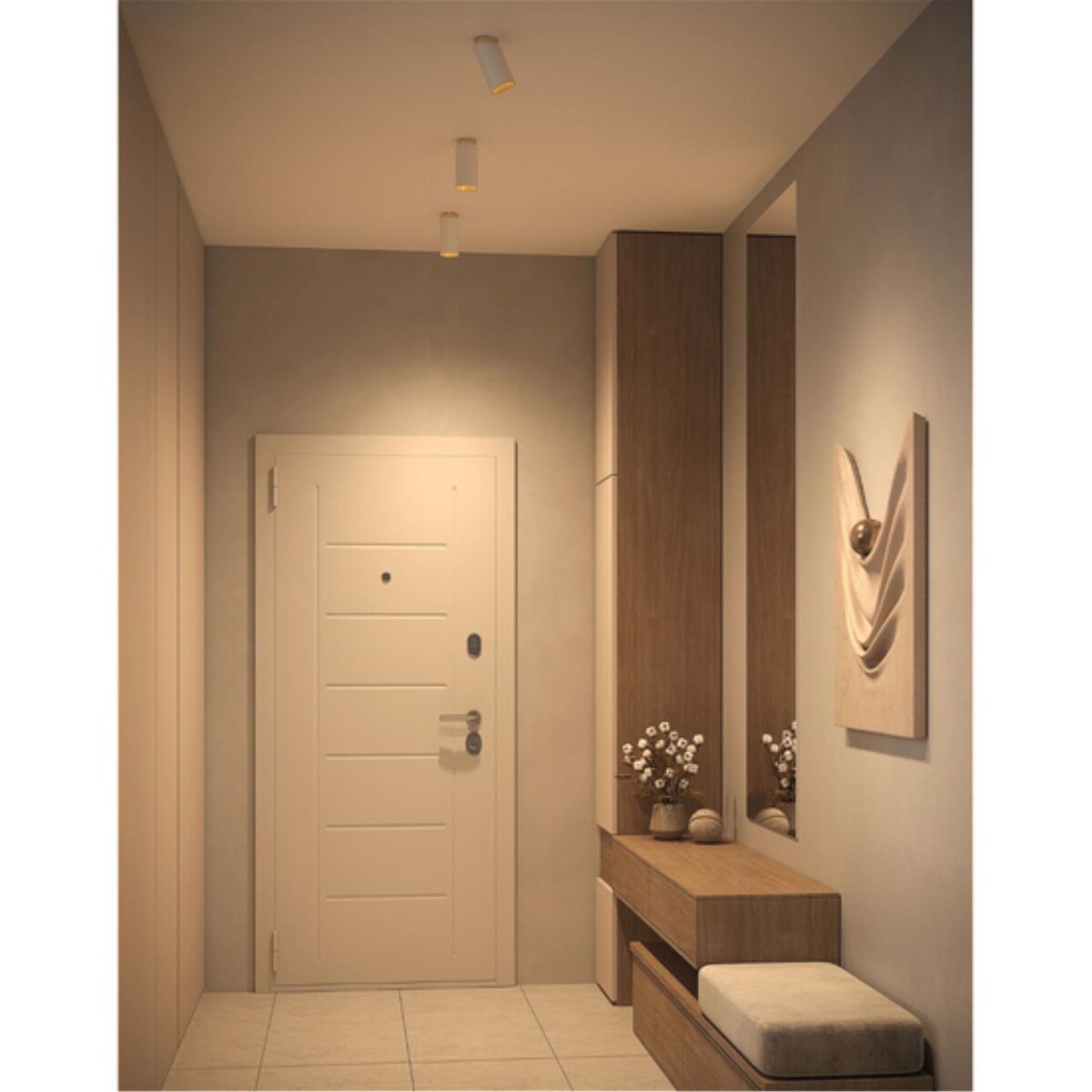 A5361PL-1WH Светильник потолочный накладной CONE для MR16 Ø65x120мм белый IP20 — изображение 2