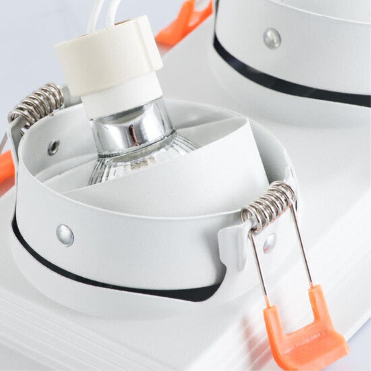 A6661PL-2WH Светильник потолочный встраиваемый CANIS для MR16 230x130x45мм белый IP20 монтаж 102x196мм — изображение 3