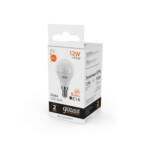 53112 Лампа Gauss LED Elementary Шар 12W 880lm E14 3000K 1/10/100 — изображение 4