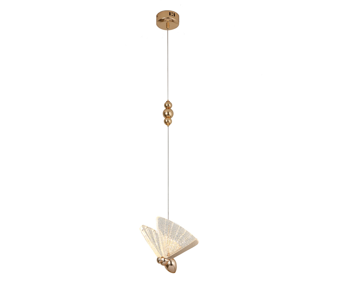 08444-1A,33 Подвес Баттерфляй золото Led 6W — изображение 1