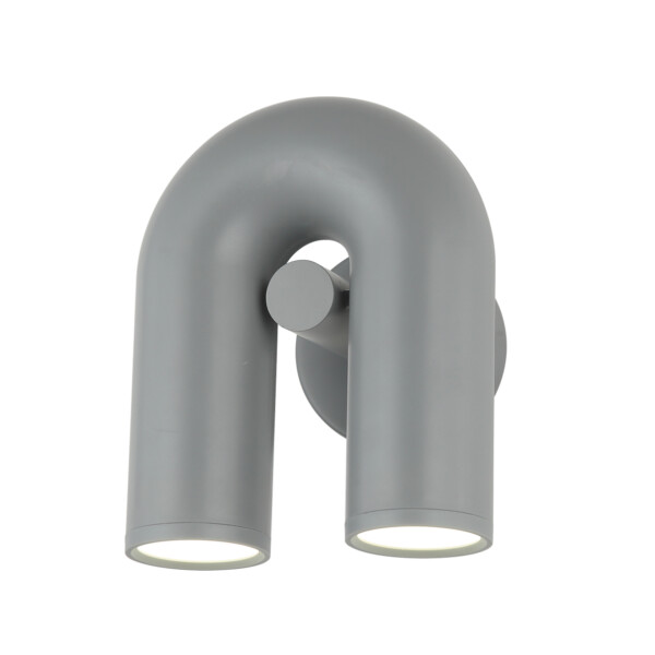 08465-1,16 Бра Канти серый Led 12W