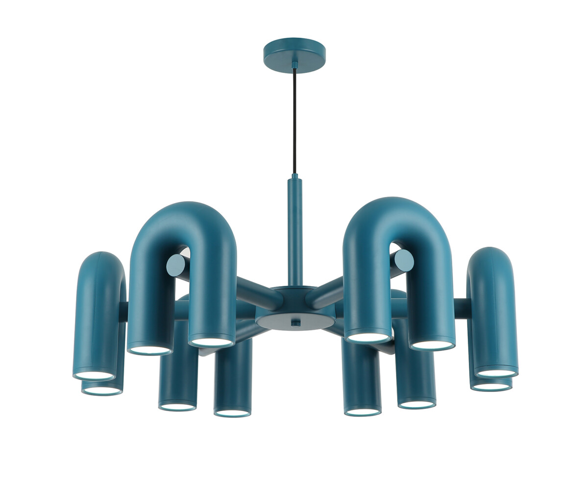 08465-6,07 Люстра Канти лазурный Led 72W — изображение 1