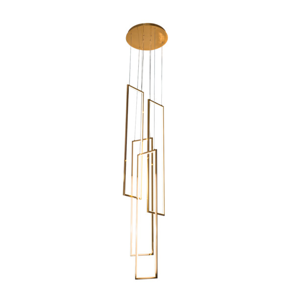 08459-4A,36 Люстра каскадная Алони латунь