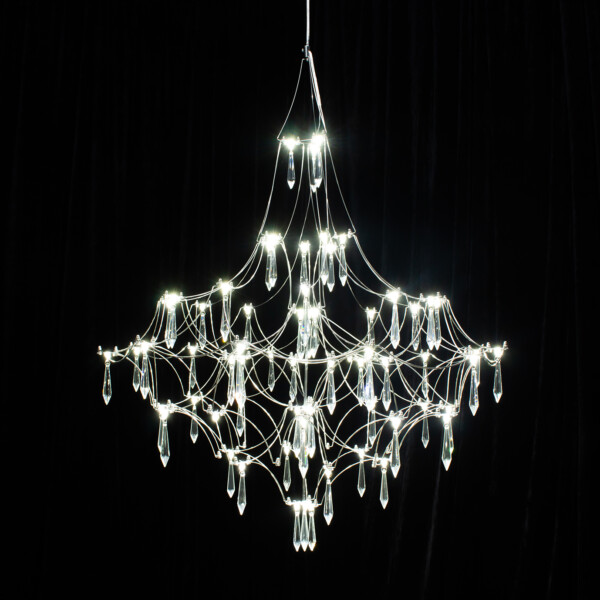 07881-80,02(21) Люстра димм. Галанта хром