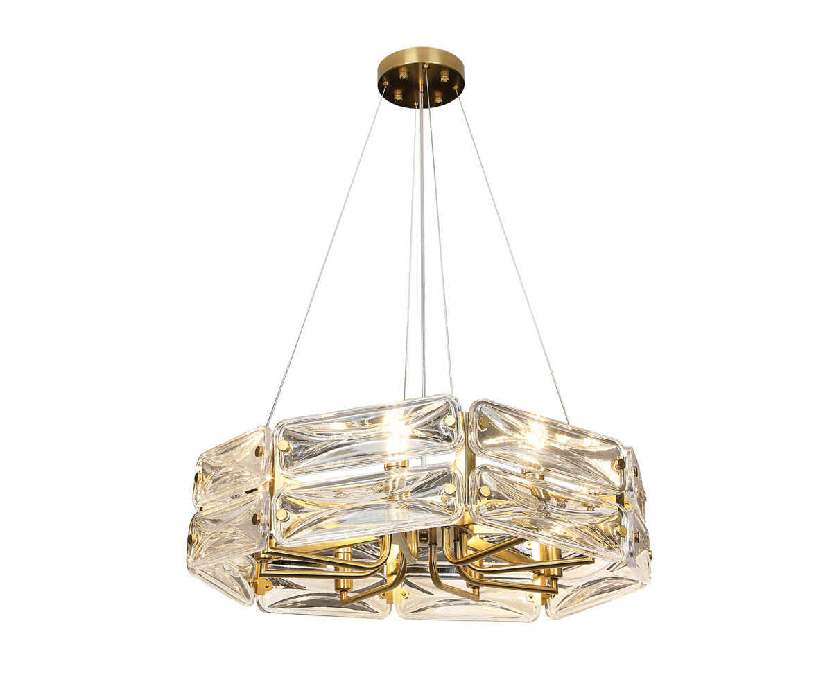 00023516 07598-70,36 Люстра Тира латунь d68 — изображение 1