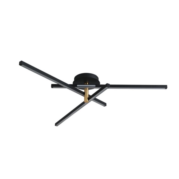 6547/56CL LEDIO LN26 274 чёрный, золотой Потолочный светильник LED 56W 4000K 2160Лм 220V PARKER