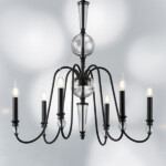 732067 Люстра RAGNO 6х40W E14 ЧЕРНЫЙ — изображение 11