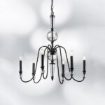 732067 Люстра RAGNO 6х40W E14 ЧЕРНЫЙ — изображение 14