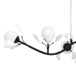 в наличии 799087 Люстра CERAMO BW 8х6W(led) G9 ЧЕРНЫЙ/БЕЛЫЙ - купить в интернет-магазине Светильники Торг
