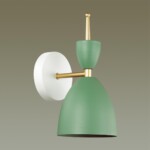 3785/1W MODERNI LN19 000 зеленый, золото Бра E27 1*60W 220V GEMMA — изображение 3