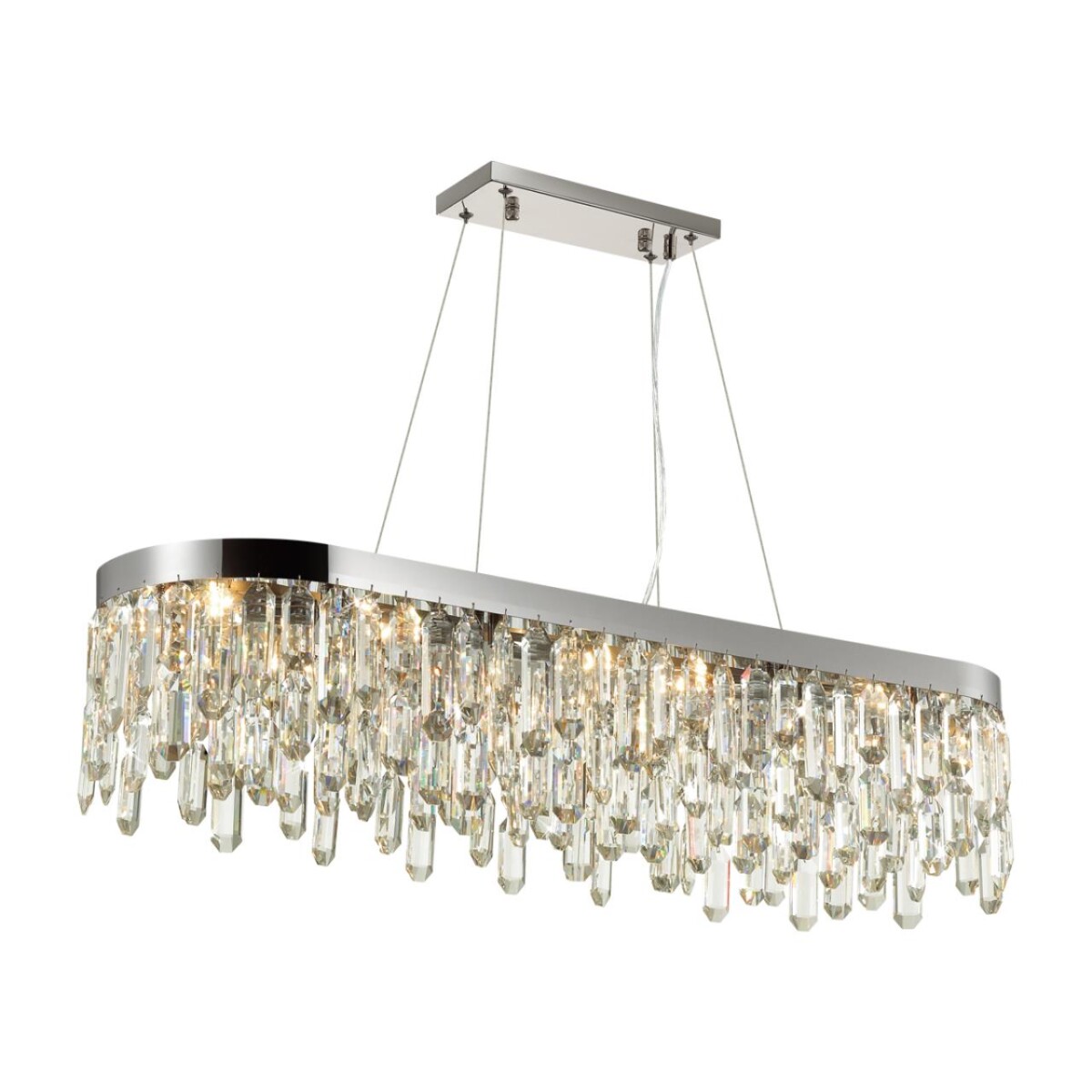 4985/12 HALL ODL22 629 хром/хрусталь Люстра E14 12*40W DAKISA — изображение 3