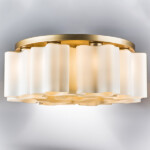 802093 Люстра NUBI 9х40W E27 ШАМПАНЬ/БЕЛЫЙ — изображение 4