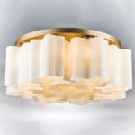 802093 Люстра NUBI 9х40W E27 ШАМПАНЬ/БЕЛЫЙ — изображение 5