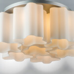 802070 Люстра NUBI 7х40W E27 ХРОМ/БЕЛЫЙ — изображение 5