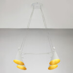 757046 Люстра CONE GW 4х6W(led) G9 БЕЛЫЙ/ЗОЛОТО — изображение 12