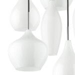 803060 Подвес PENTOLA 6х40W E14 ХРОМ/БЕЛЫЙ — изображение 3